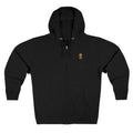LOVE Zip Hoodie — Light Gray Minimalist Love Logo Zip-Up Hoodie