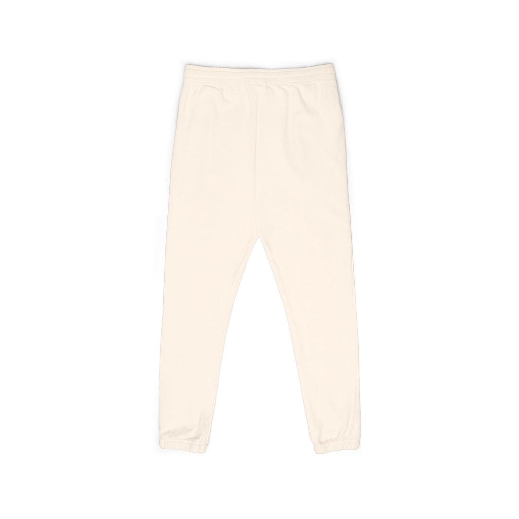 Embroidered Cozy Joggers — Small Gold Anchor Detail