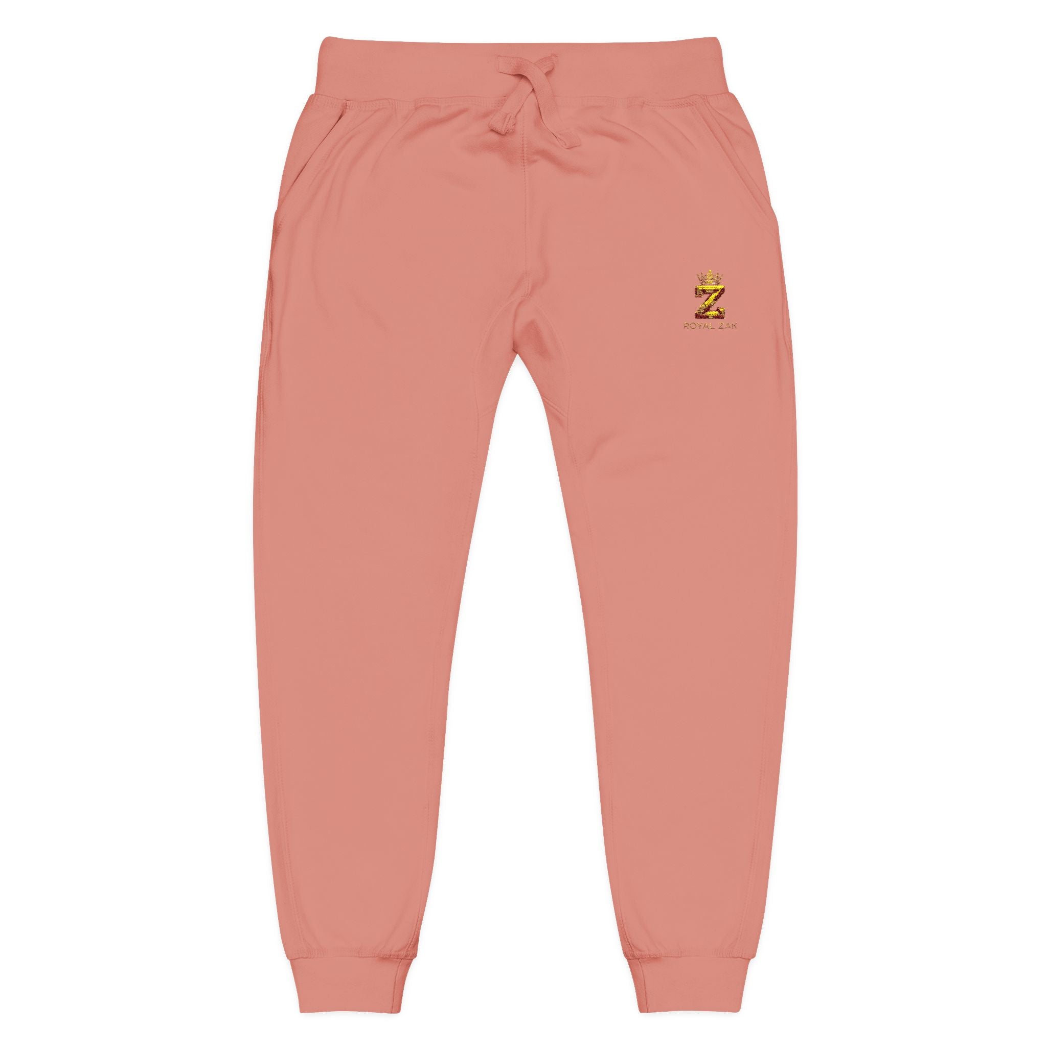 Embroidered Cozy Sweatpants — Small Golden Bee Accent