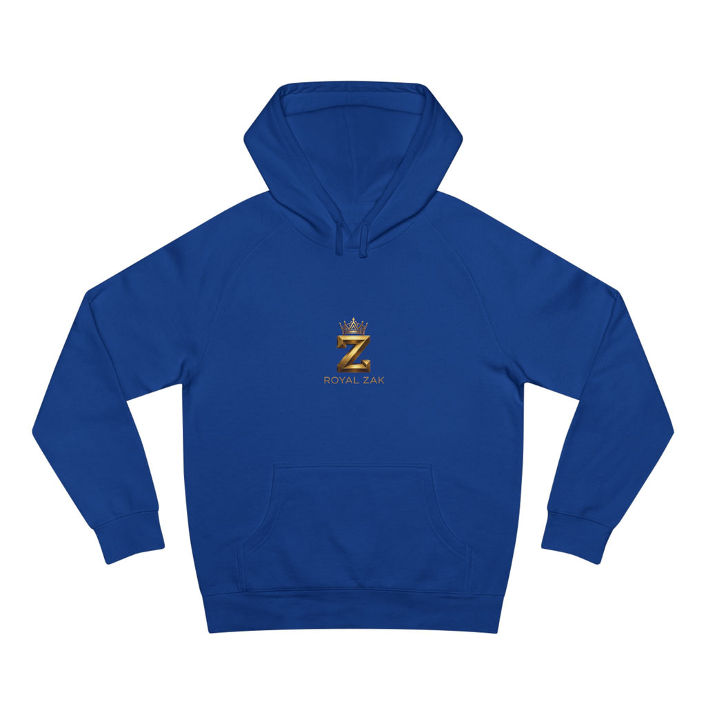 Gold Crown 'Z' Hoodie - Minimal Luxe Logo Pullover