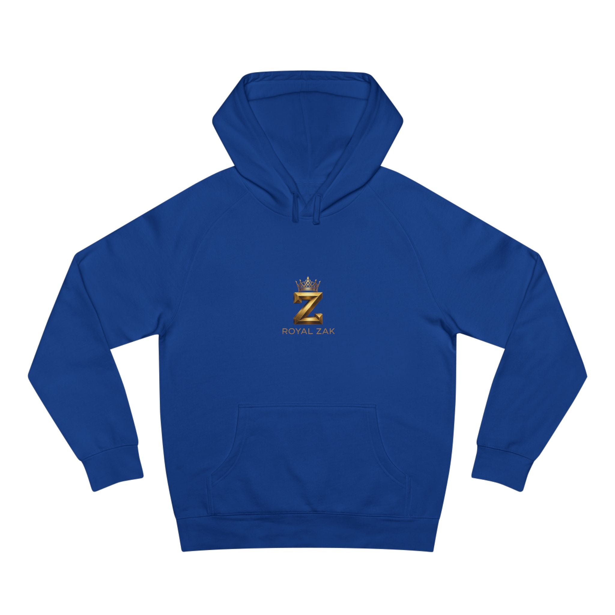 Gold Crown 'Z' Hoodie - Minimal Luxe Logo Pullover