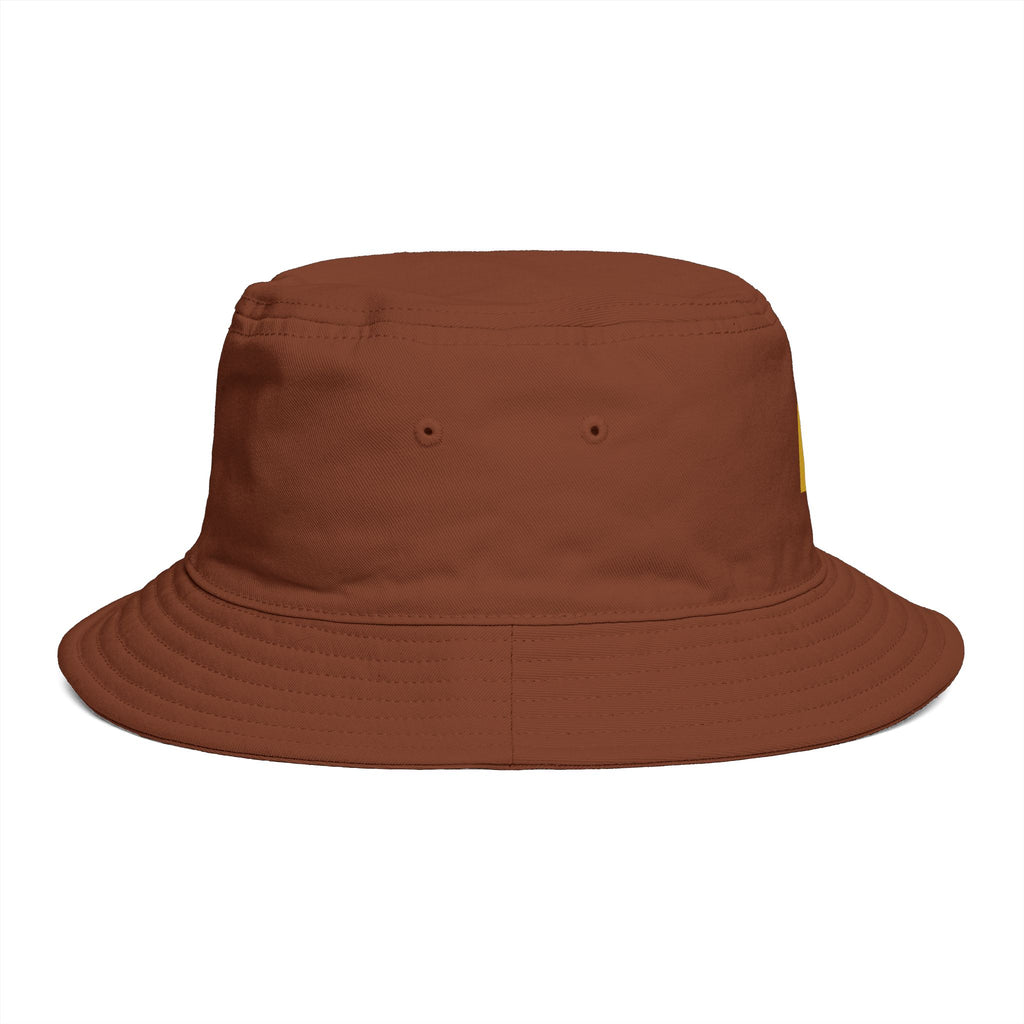 RZ Embroidered Bucket Hat — Retro Minimalist Logo Cap