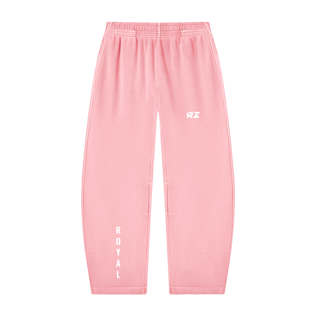 Unisex Vintage Washed Barrel Leg Sweatpants