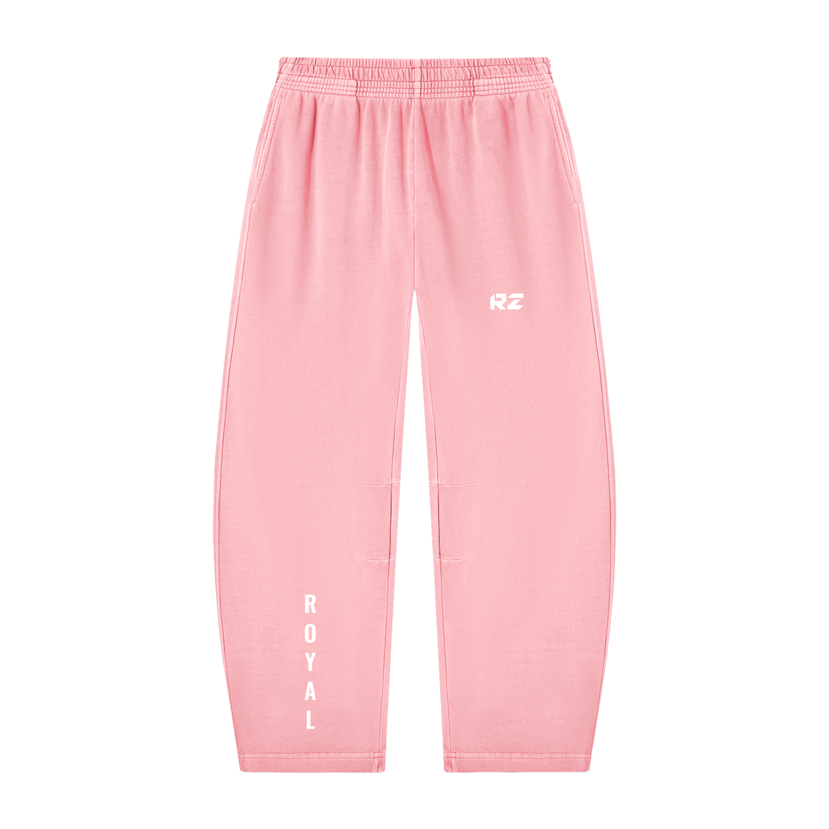 Unisex Vintage Washed Barrel Leg Sweatpants