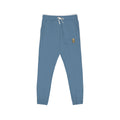Embroidered Cozy Joggers — Small Gold Anchor Detail
