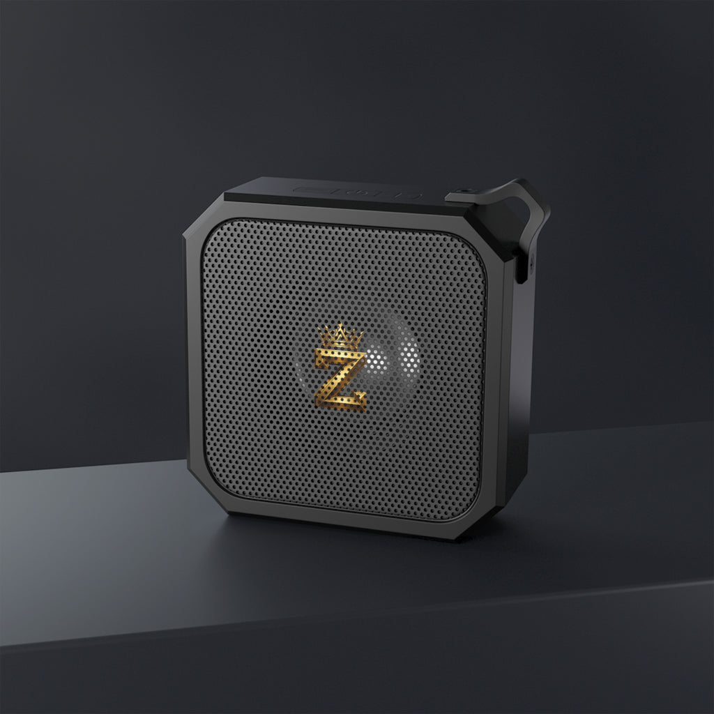 Blackwater Outdoor Bluetooth Speaker — Rugged Waterproof Portable Speaker with Gold 'Z' Crown Logo