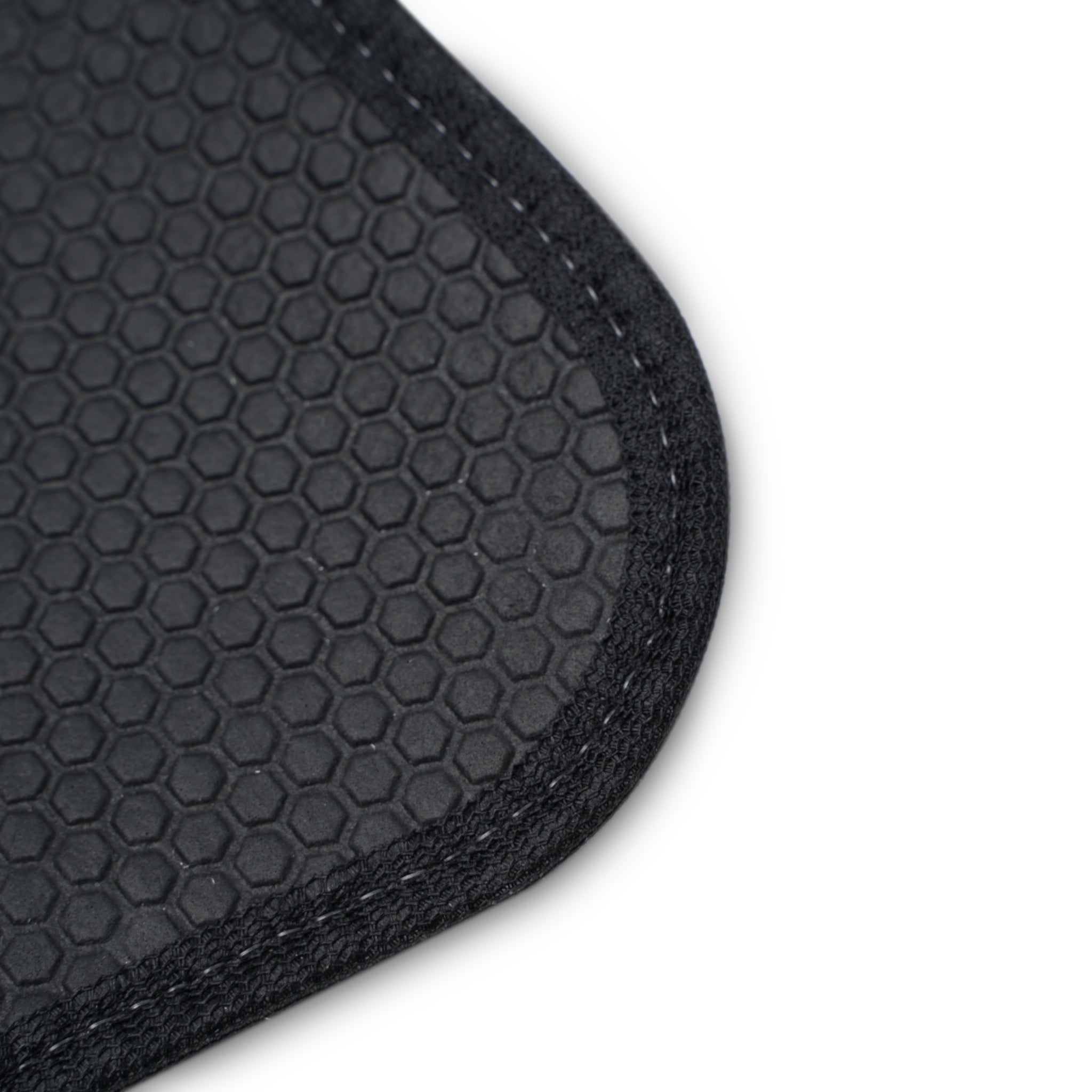 Royal Zak Blue Gradient Car Floor Mat — Single Piece with Gold Crown Z Logo