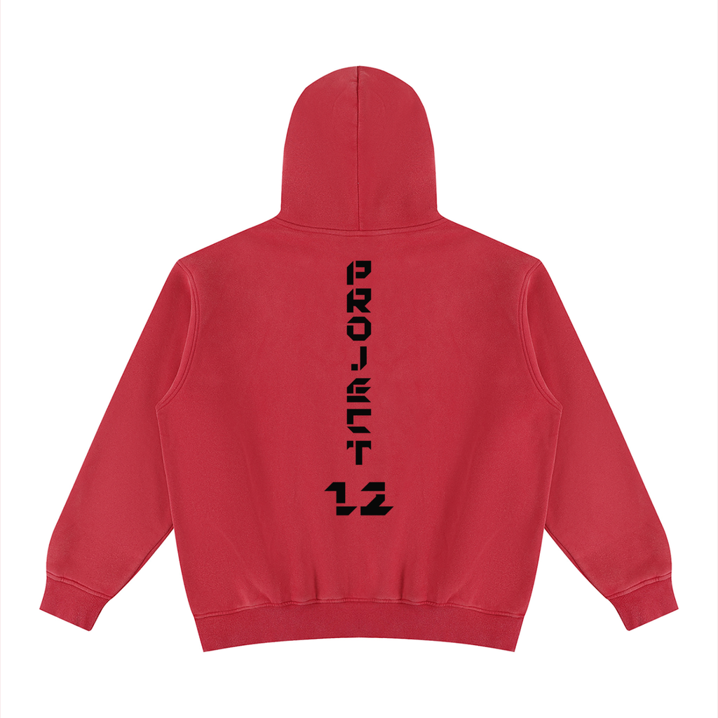 Unisex Vintage Wash Fleece Hoodie
