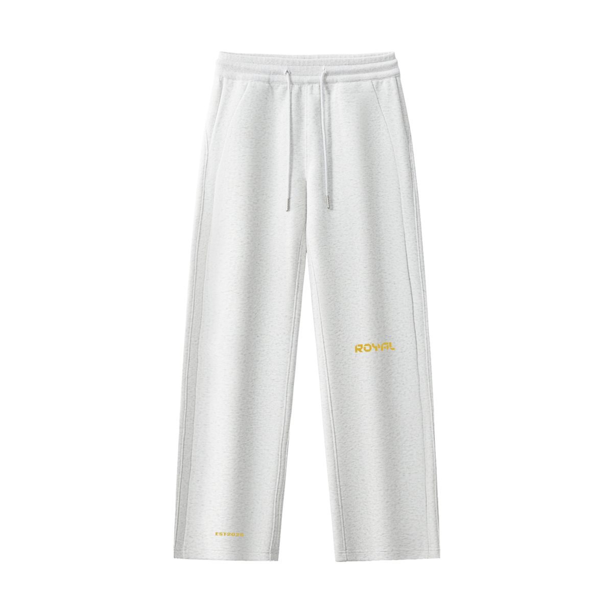 Essential Drawstring Straight-Leg Sweatpants