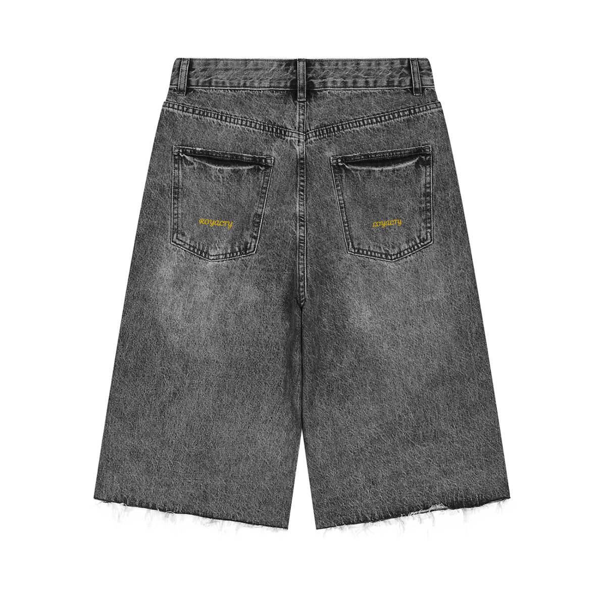 Men’s Vintage Wide Leg Denim Shorts