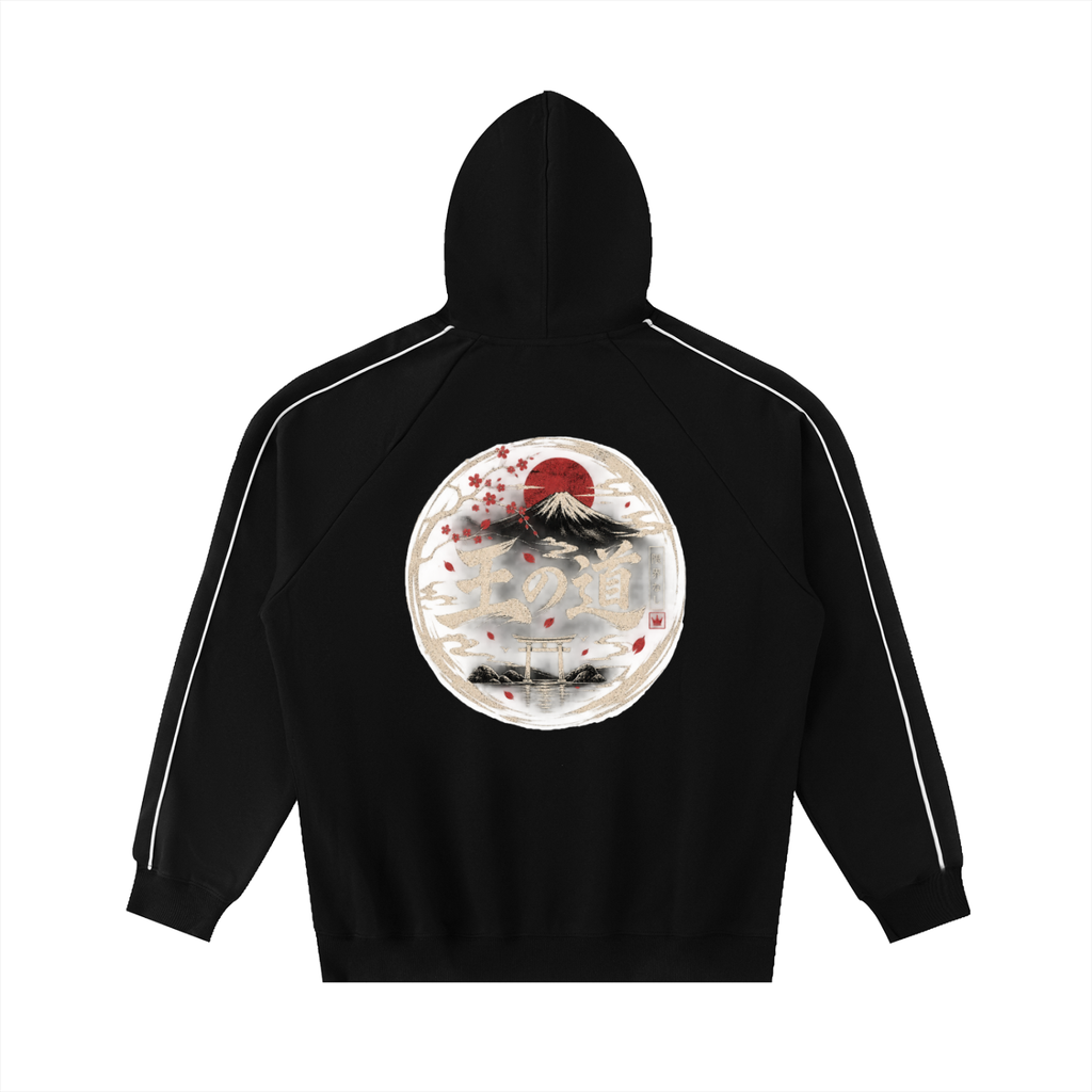 Royal Zak Piping Raglan Hoodie
