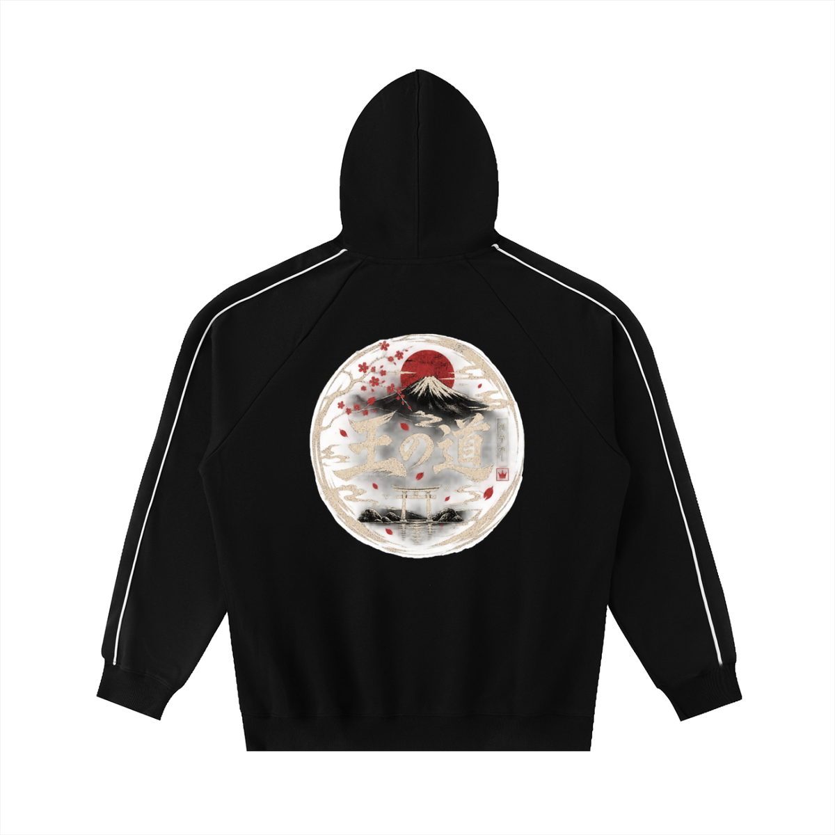 Royal Zak Piping Raglan Hoodie