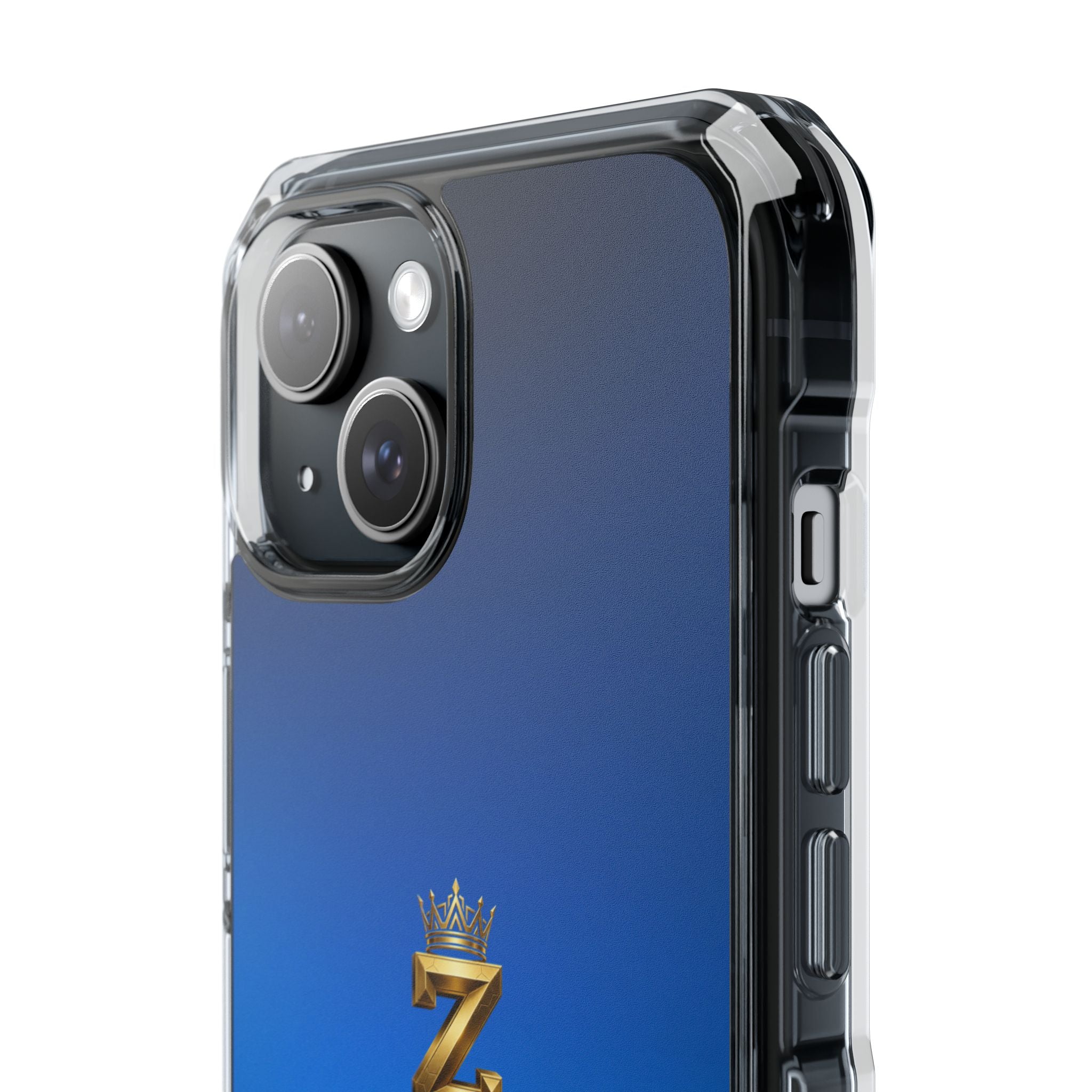 Clear Magnetic Impact Phone Case with Royal Z Logo
