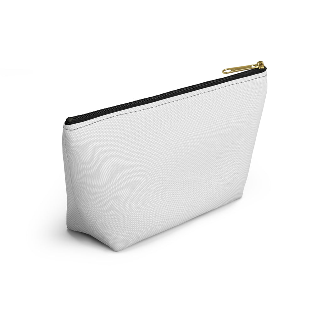 Gold Crown 'Z' Accessory Pouch – Personalized Monogram Makeup Bag