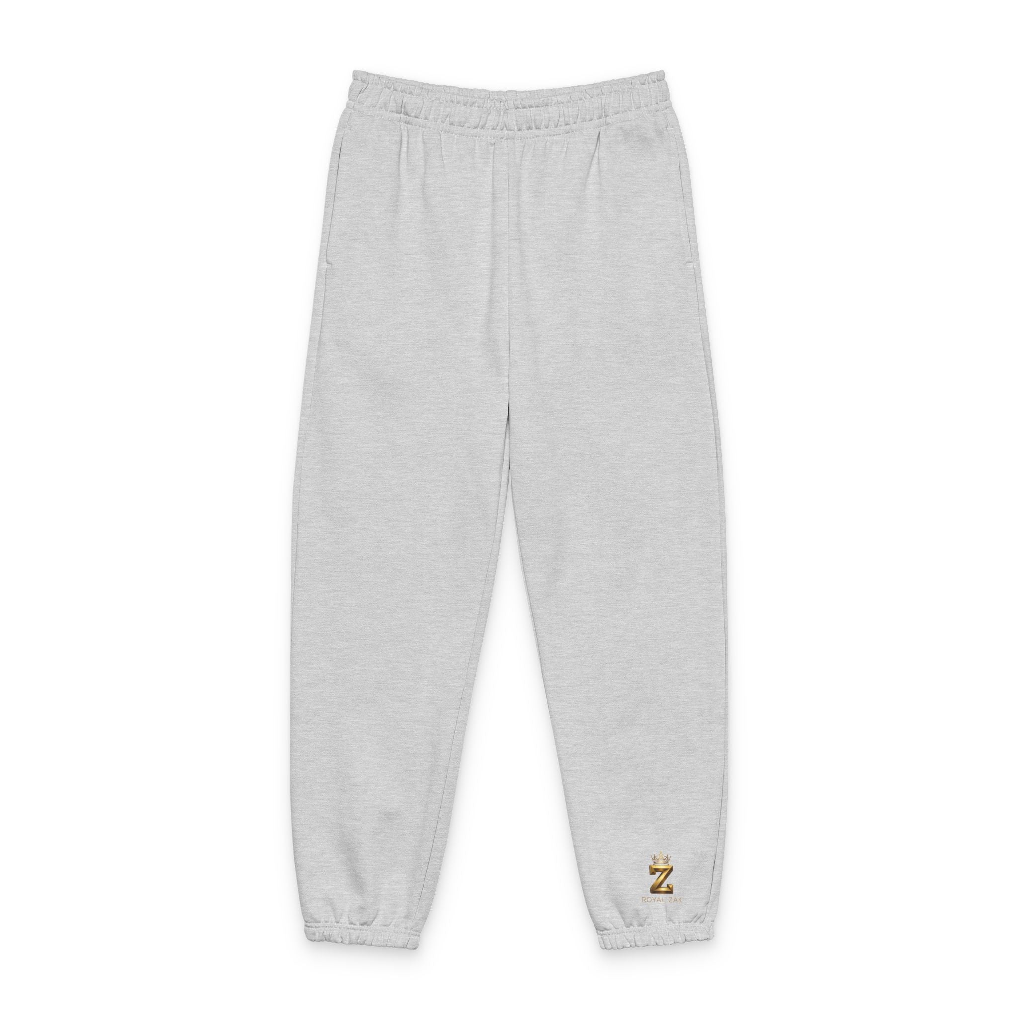 Embroidered 'Z' Cozy Sweatpants — Neutral Joggers