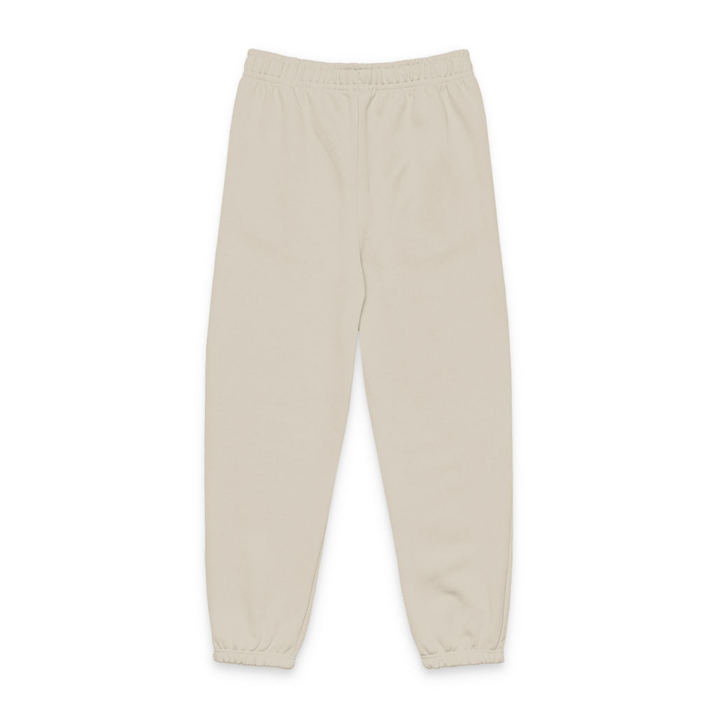 Embroidered 'Z' Cozy Sweatpants — Neutral Joggers