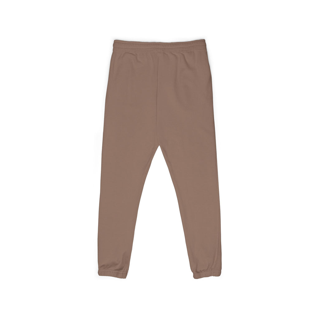 Embroidered Cozy Joggers — Small Gold Anchor Detail