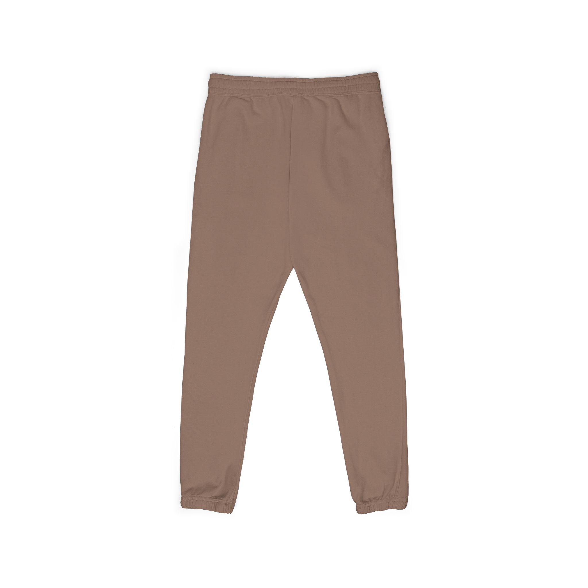 Embroidered Cozy Joggers — Small Gold Anchor Detail