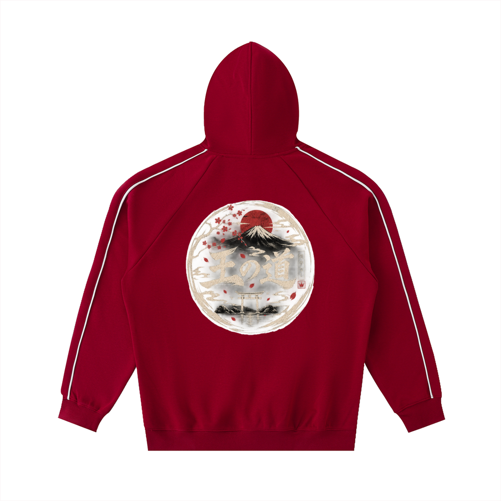 Royal Zak Piping Raglan Hoodie