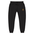 Embroidered Cozy Sweatpants — Small Golden Bee Accent