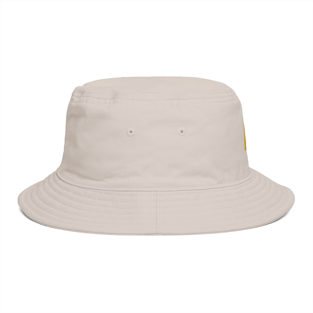 RZ Embroidered Bucket Hat — Retro Minimalist Logo Cap
