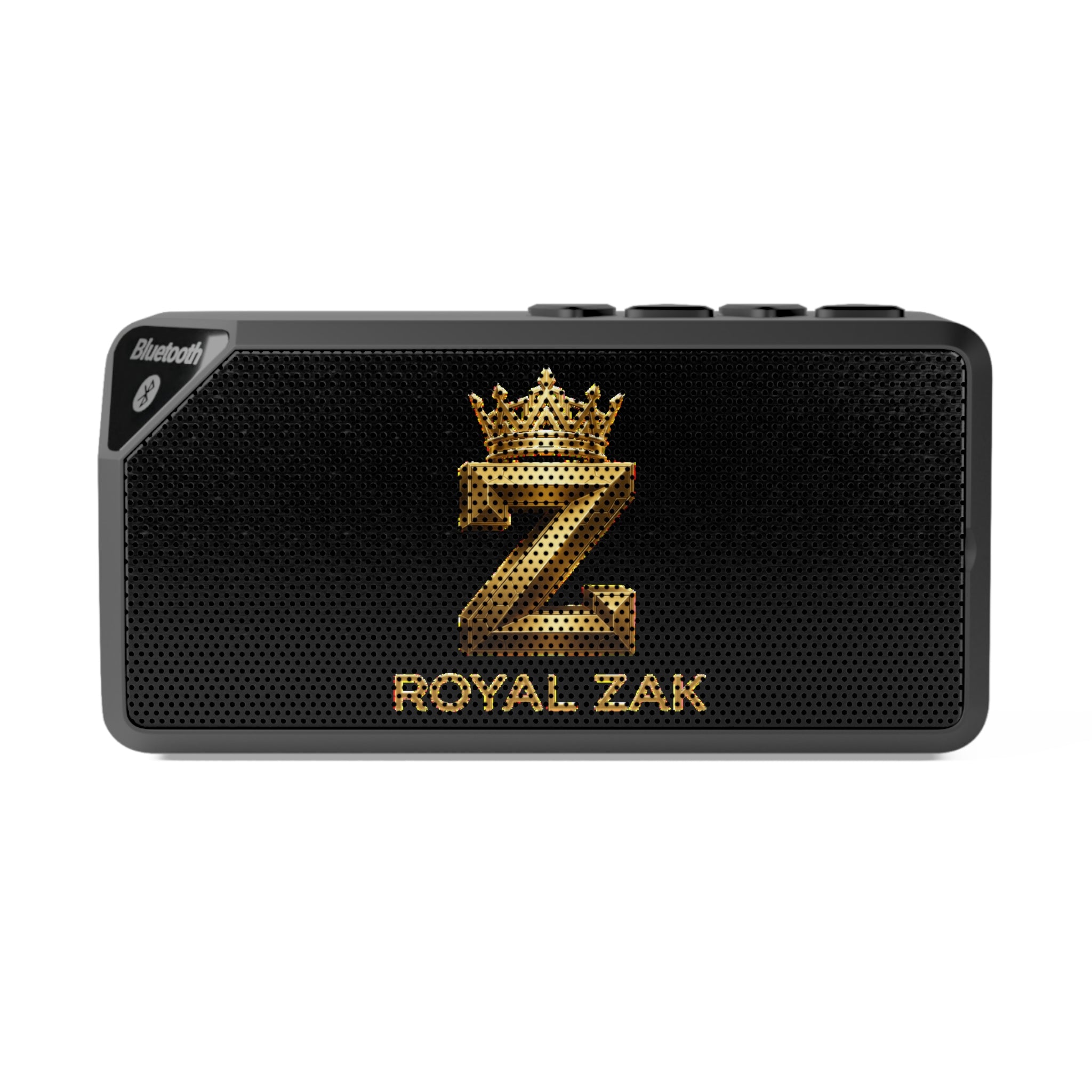Bluetooth Speaker — Royal Zax Logo Portable Speaker