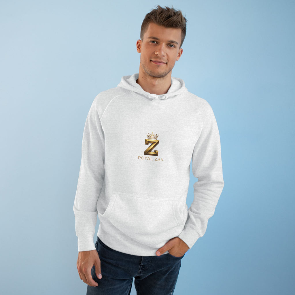 Gold Crown 'Z' Hoodie - Minimal Luxe Logo Pullover