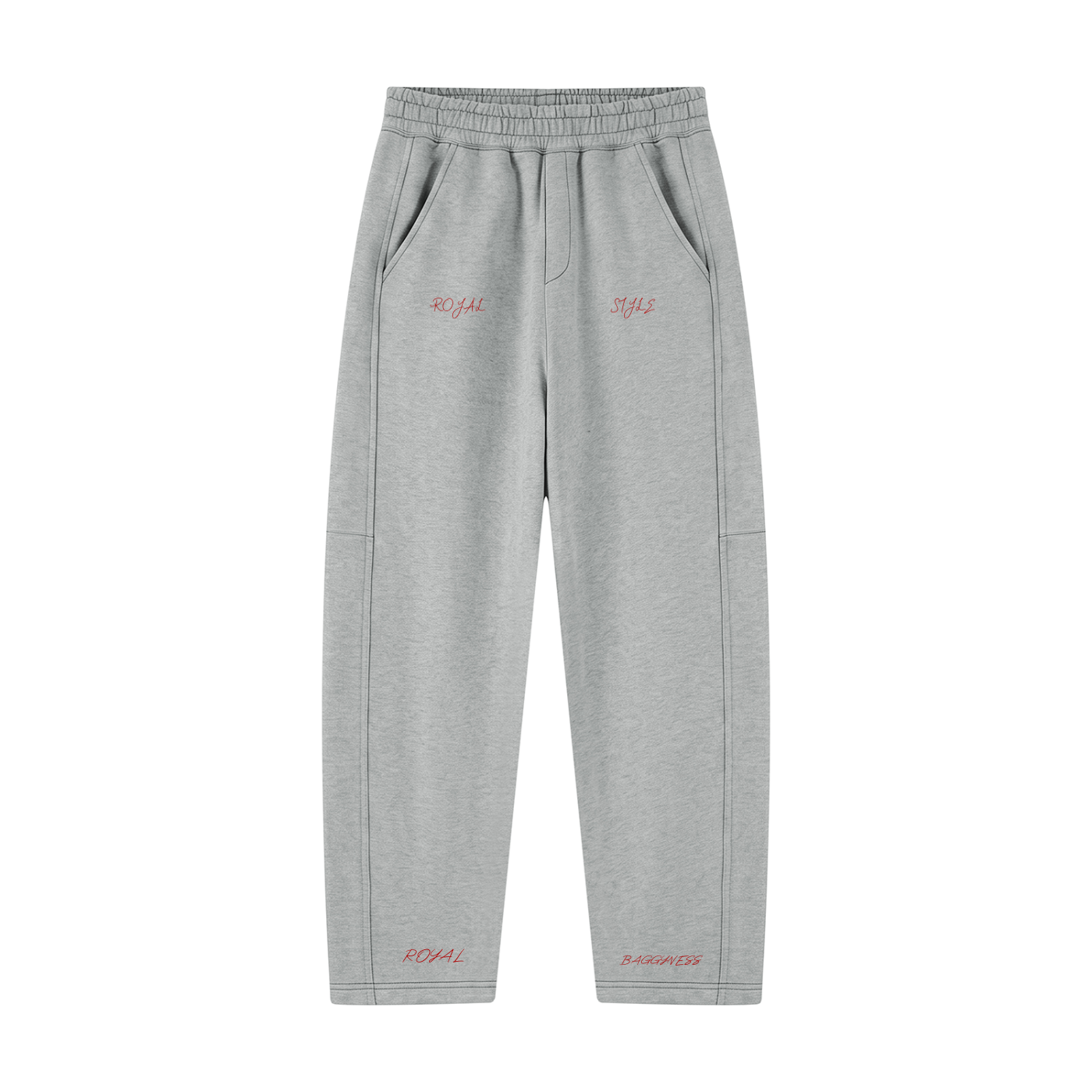 BE PROUD Tapered Straight Hem Sweatpants