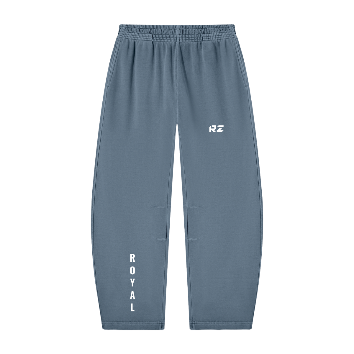 Unisex Vintage Washed Barrel Leg Sweatpants