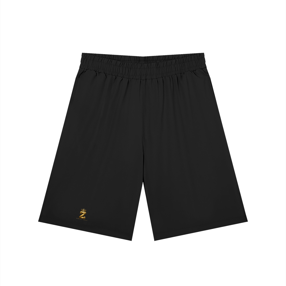 RZ Men’s Solid Elastic Waist Shorts