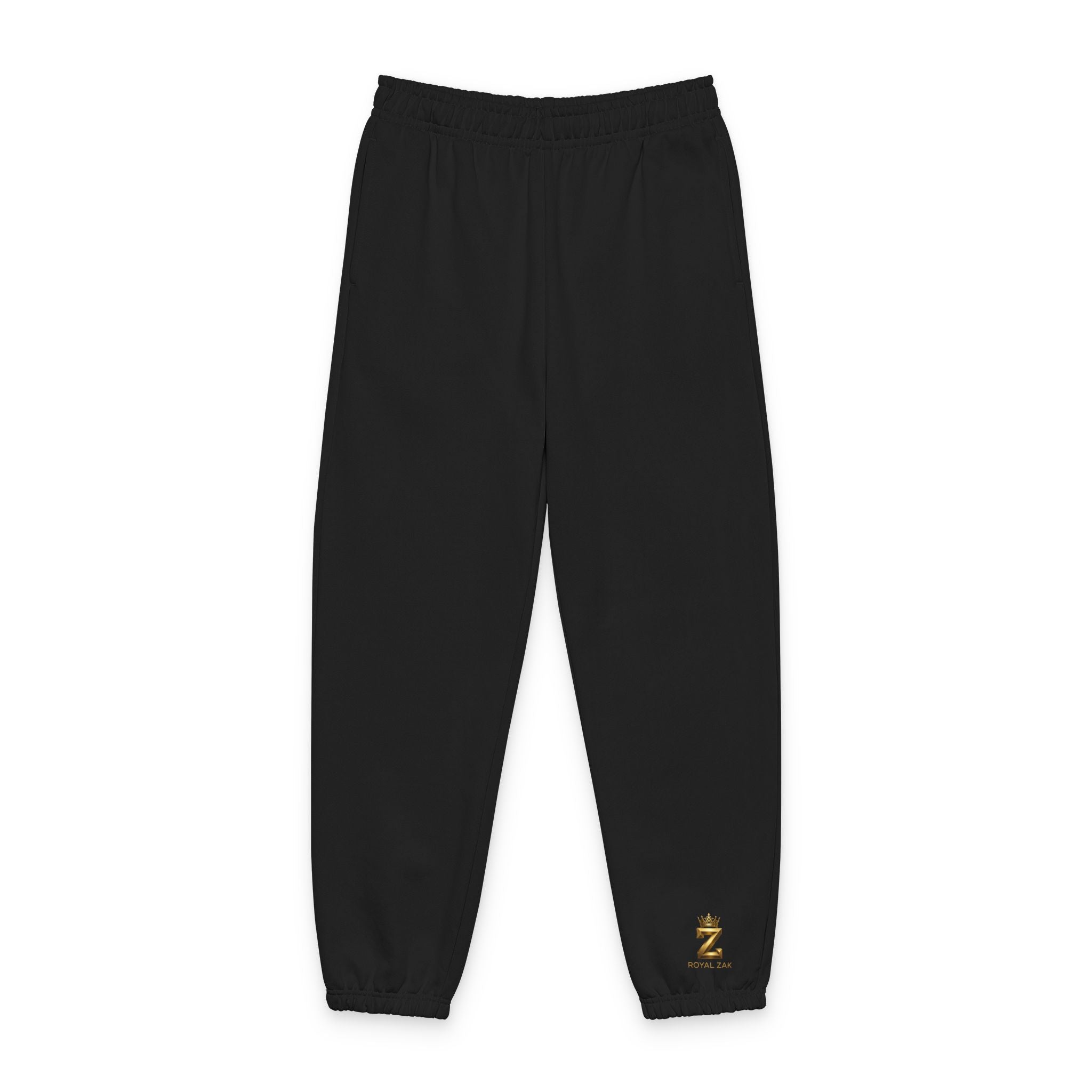Embroidered 'Z' Cozy Sweatpants — Neutral Joggers