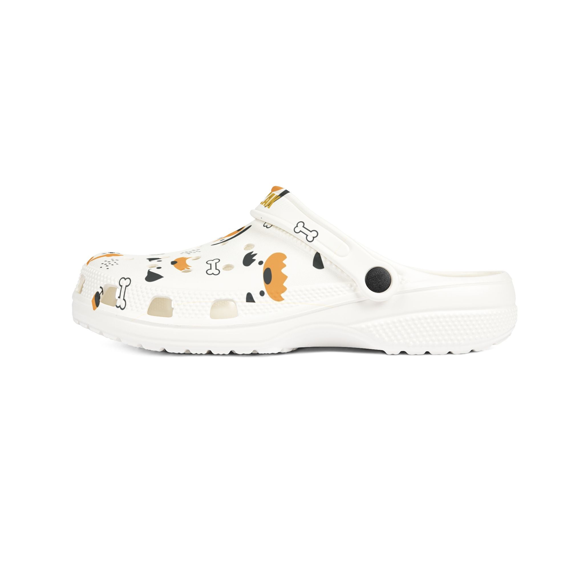 Dog Pattern EVA Clogs — Lightweight Waterproof Garden Shoes