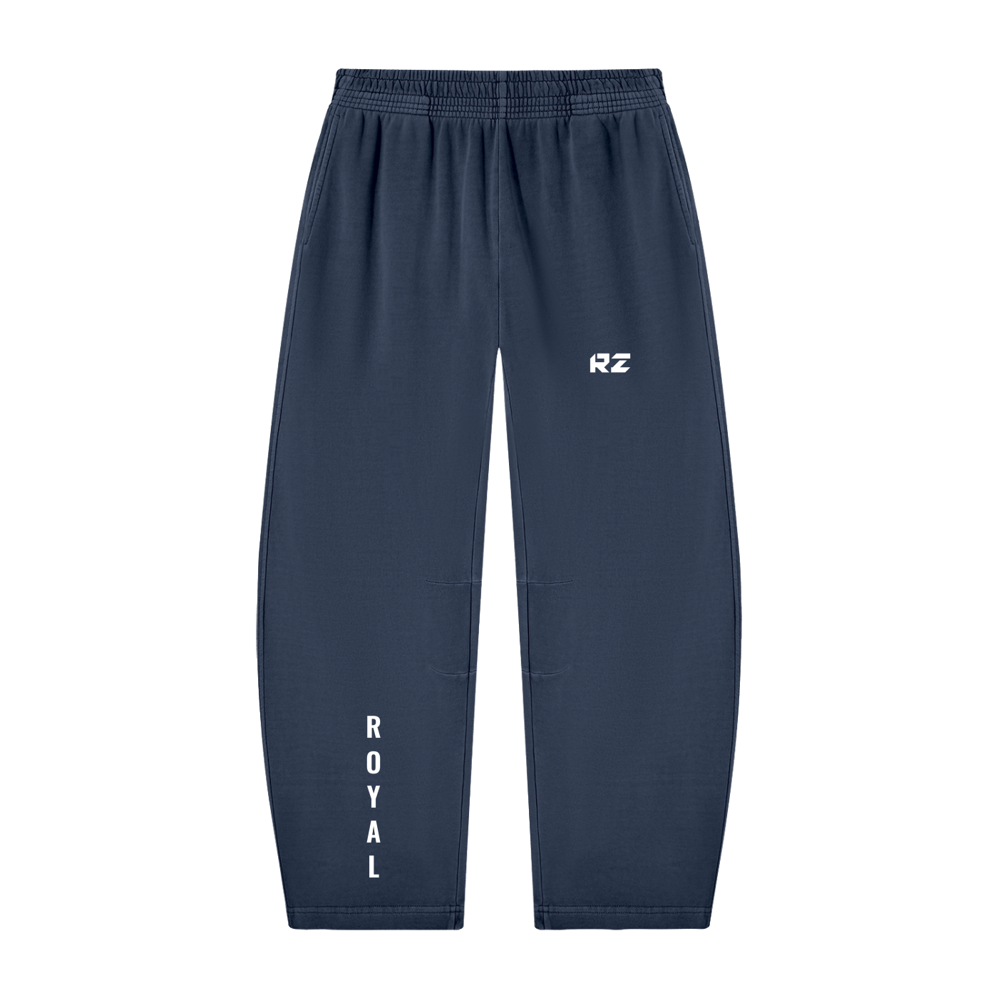 Unisex Vintage Washed Barrel Leg Sweatpants