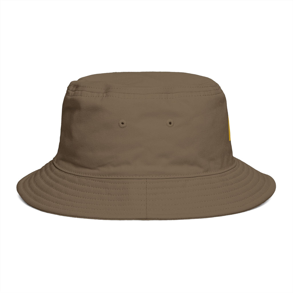 RZ Embroidered Bucket Hat — Retro Minimalist Logo Cap