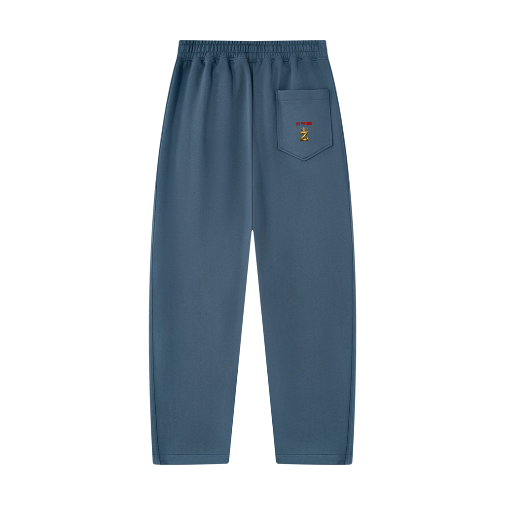 BE PROUD Tapered Straight Hem Sweatpants