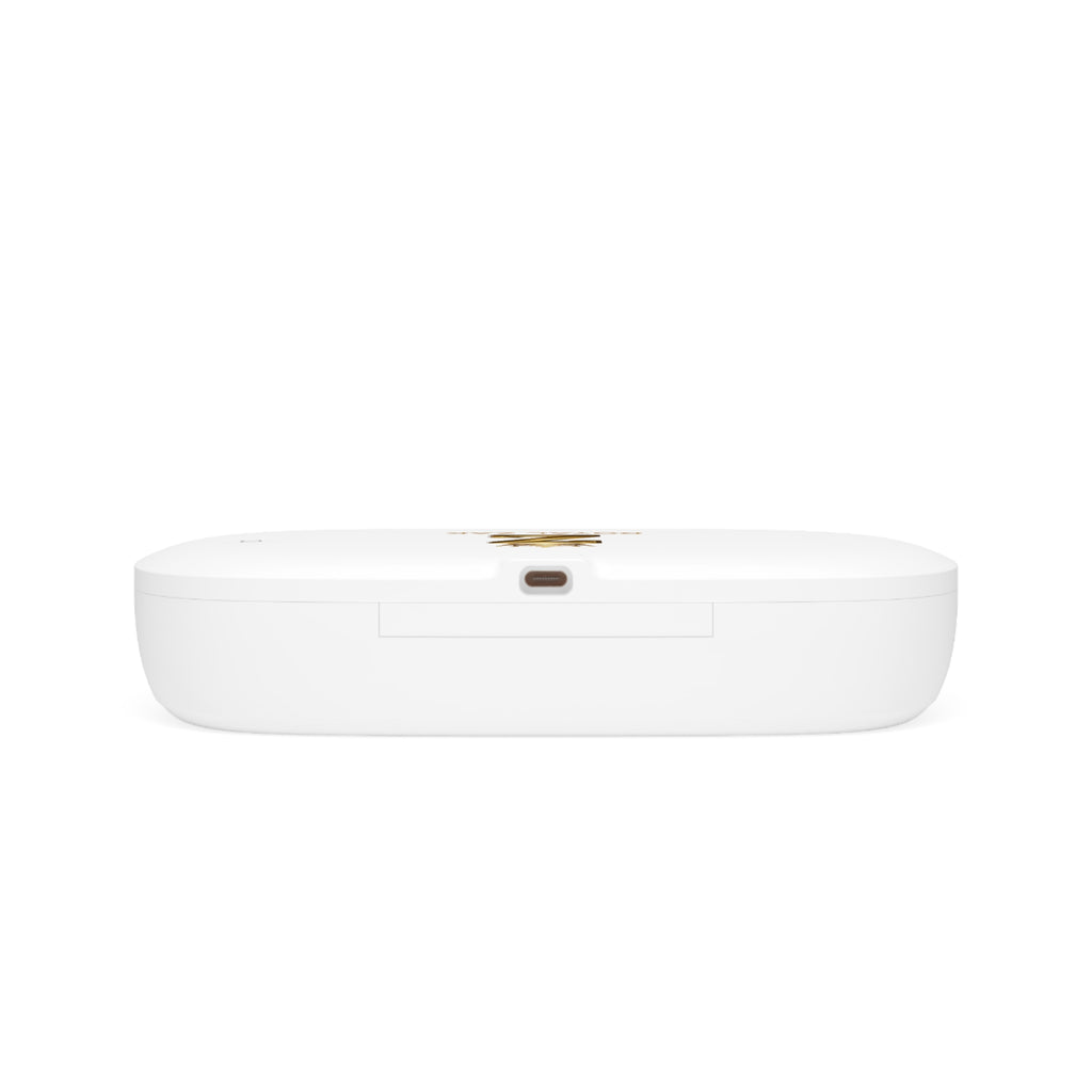 UV Sanitizer & Wireless Charging Pad — Royal Zak Gold Logo