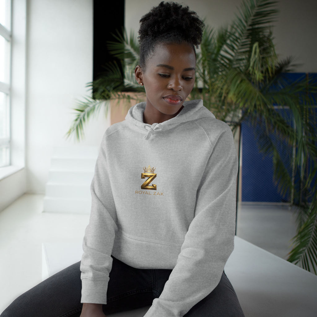 Gold Crown 'Z' Hoodie - Minimal Luxe Logo Pullover