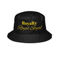 Embroidered "Royal Zak / Royal Soyal" Bucket Hat — Gold Script