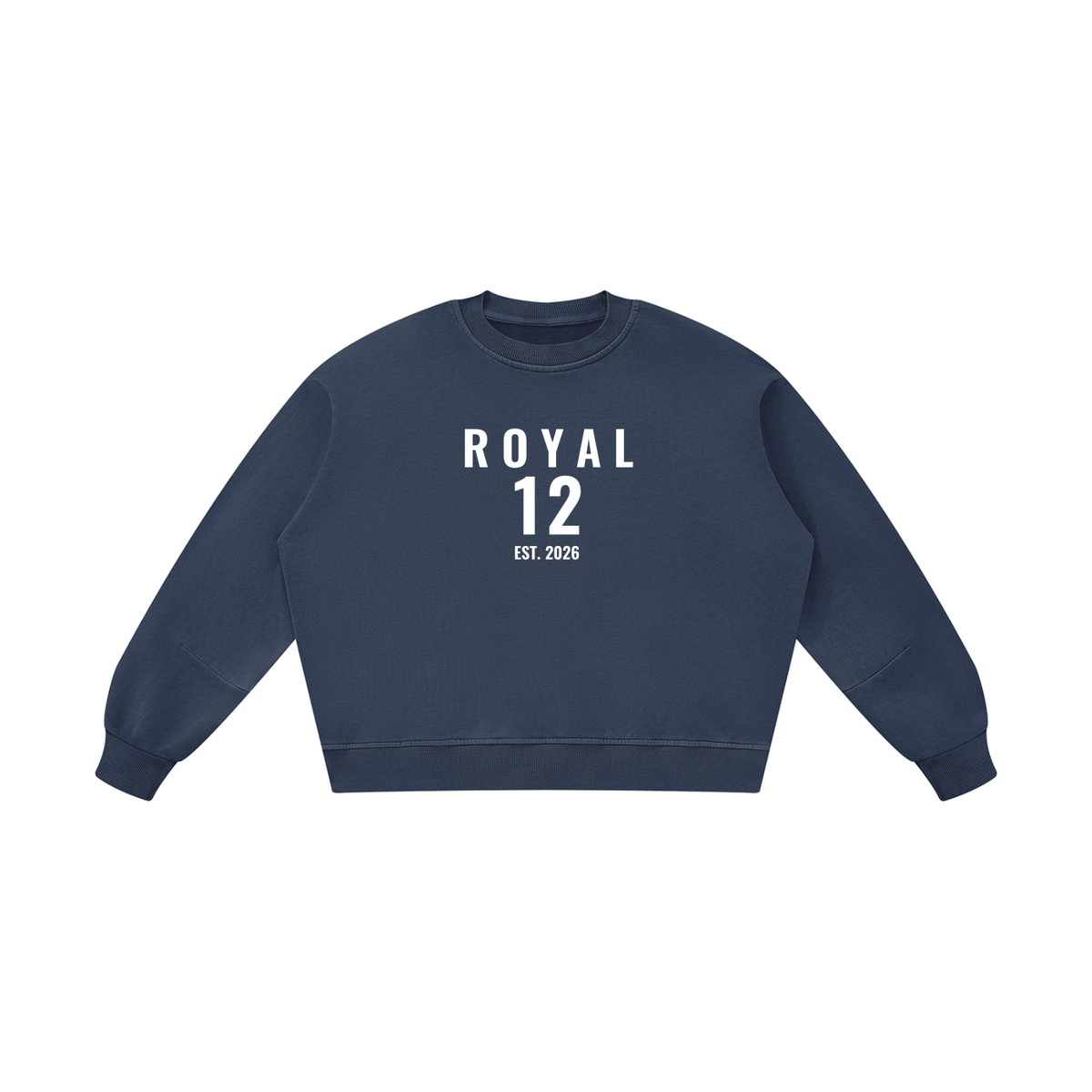 Unisex Boxy Vintage Washed Sweatshirt