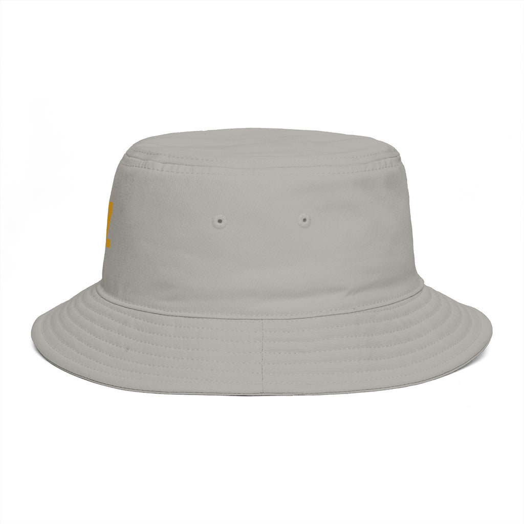 RZ Embroidered Bucket Hat — Retro Minimalist Logo Cap