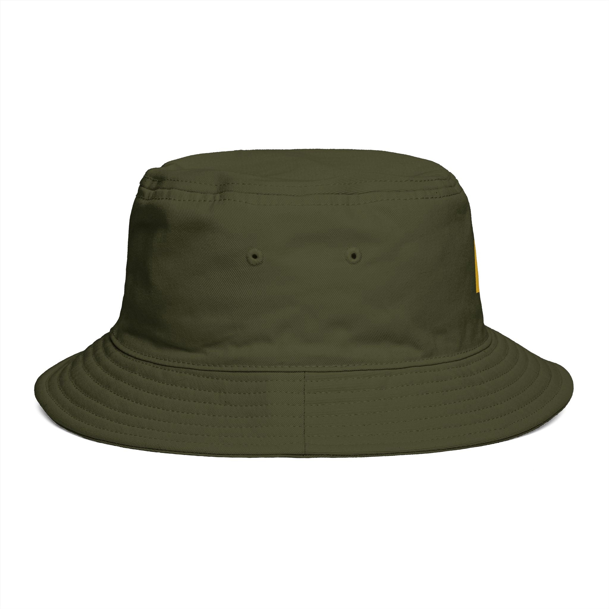 RZ Embroidered Bucket Hat — Retro Minimalist Logo Cap