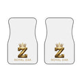 Royal Zak Gold Monogram Car Mats — Personalized Front Pair