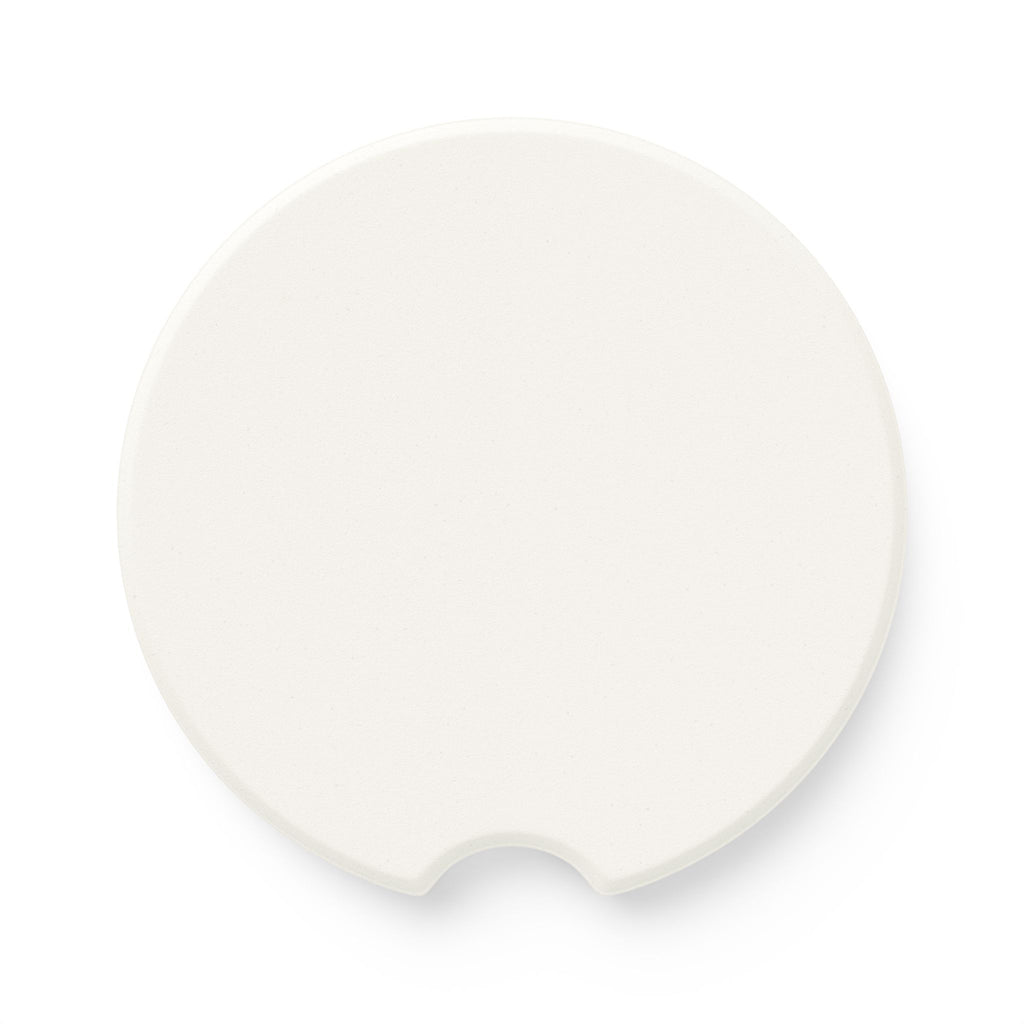 Royal Zak Gold Monogram Car Coaster — Soapstone Cup Holder Insert