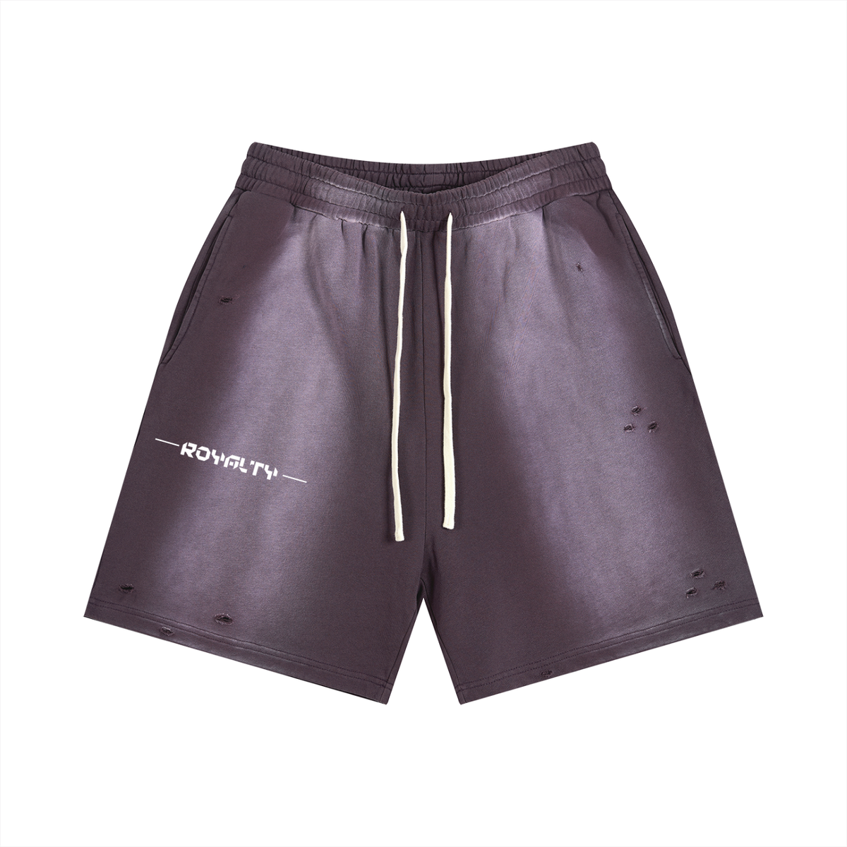 Sun Fade Distressed Shorts