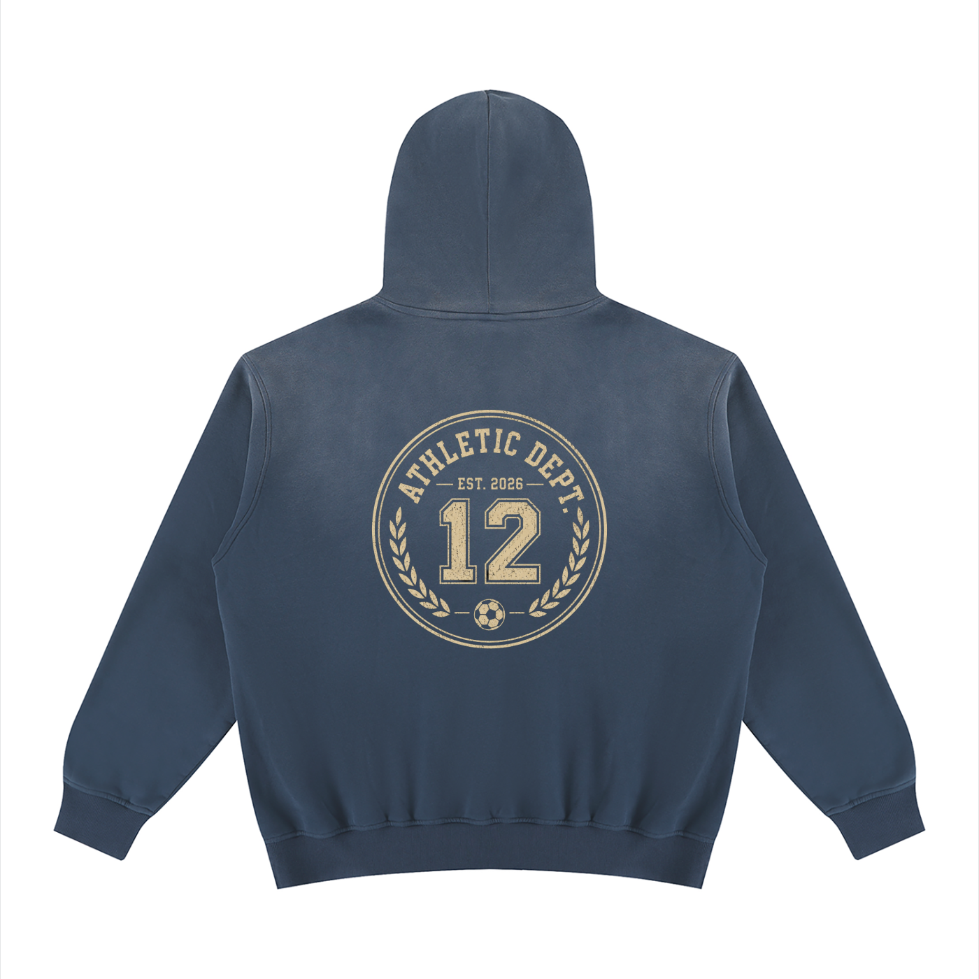 Unisex Vintage Wash Fleece Hoodie