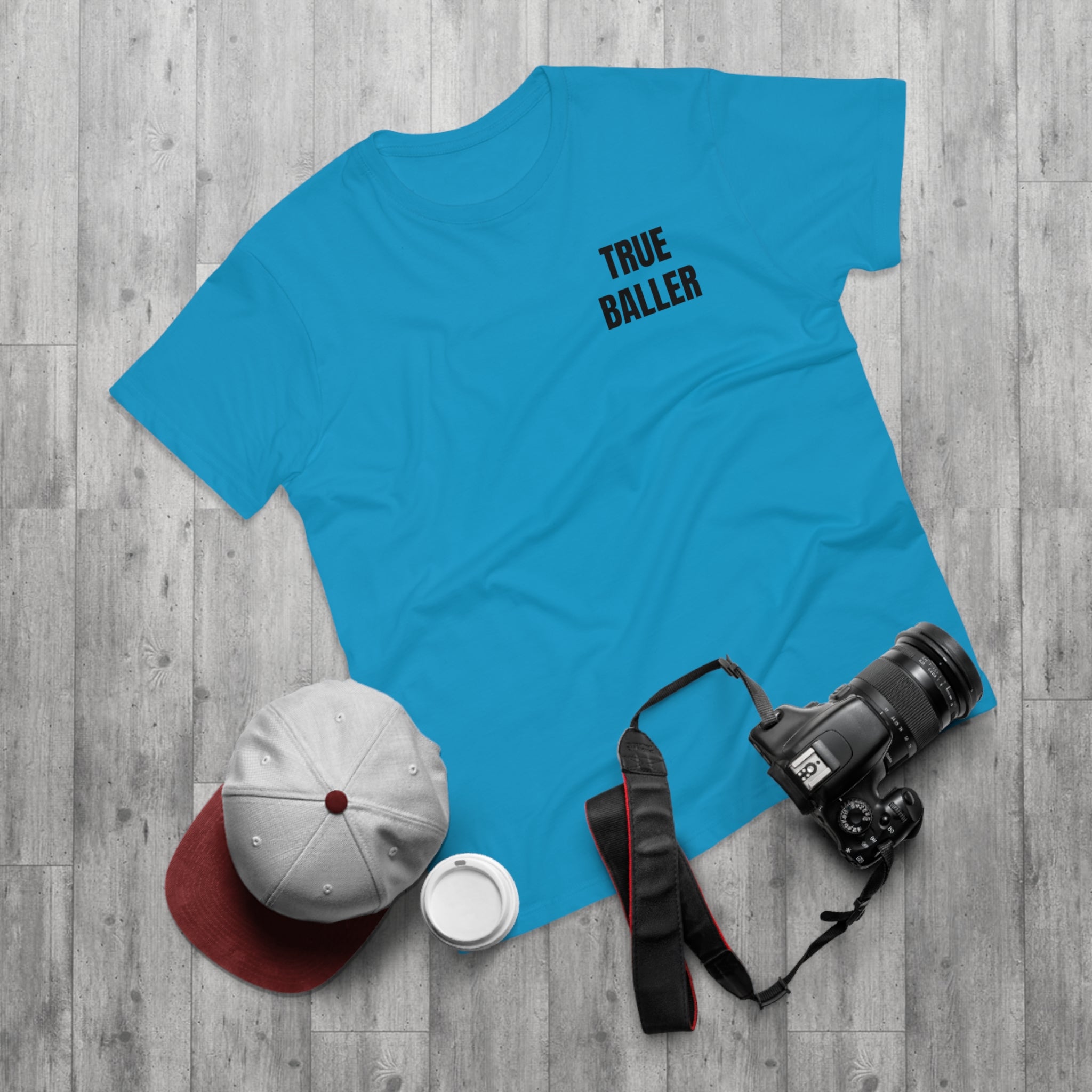True Baller T-Shirt — Men's Soccer Graphic Tee | Premium Streetwear