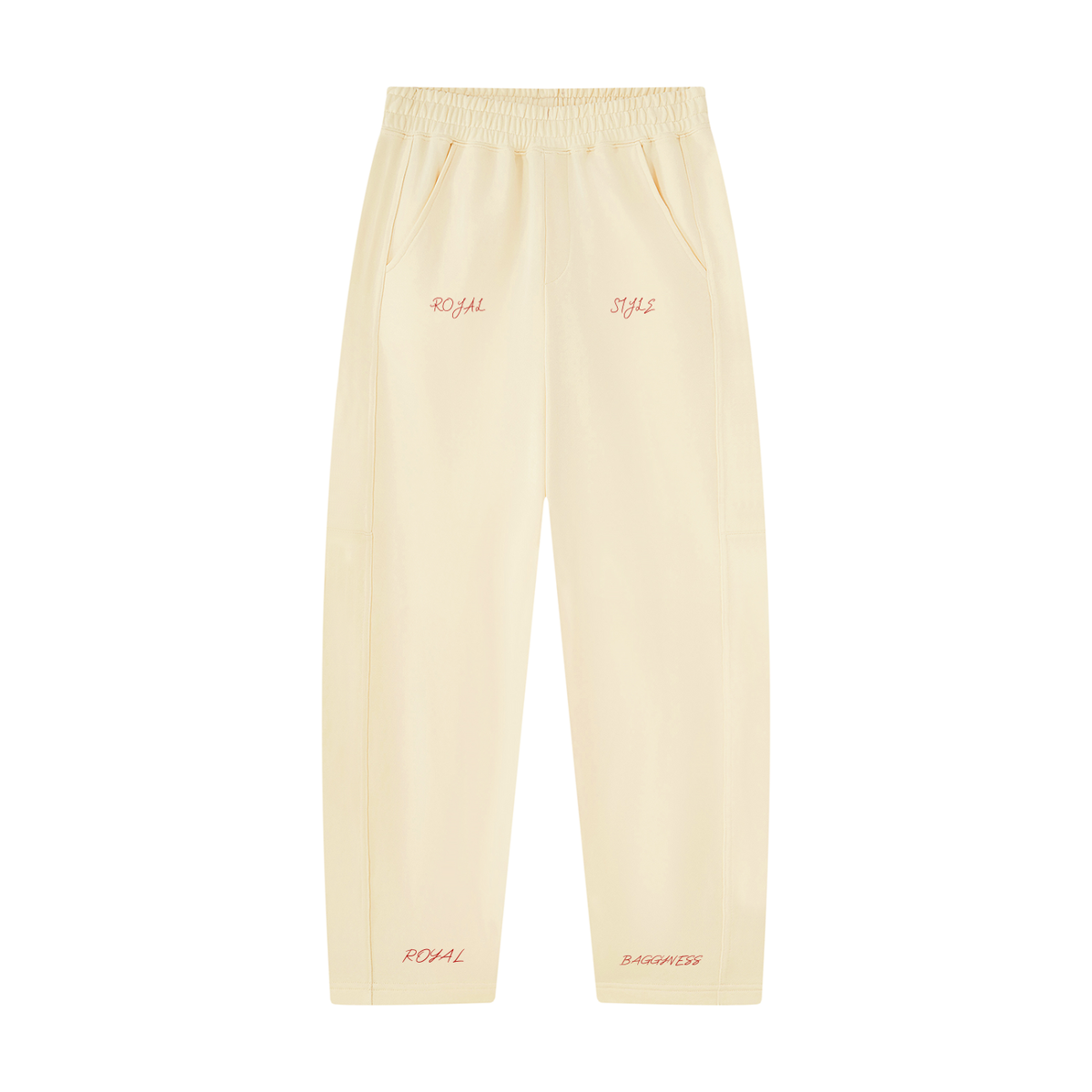BE PROUD Tapered Straight Hem Sweatpants