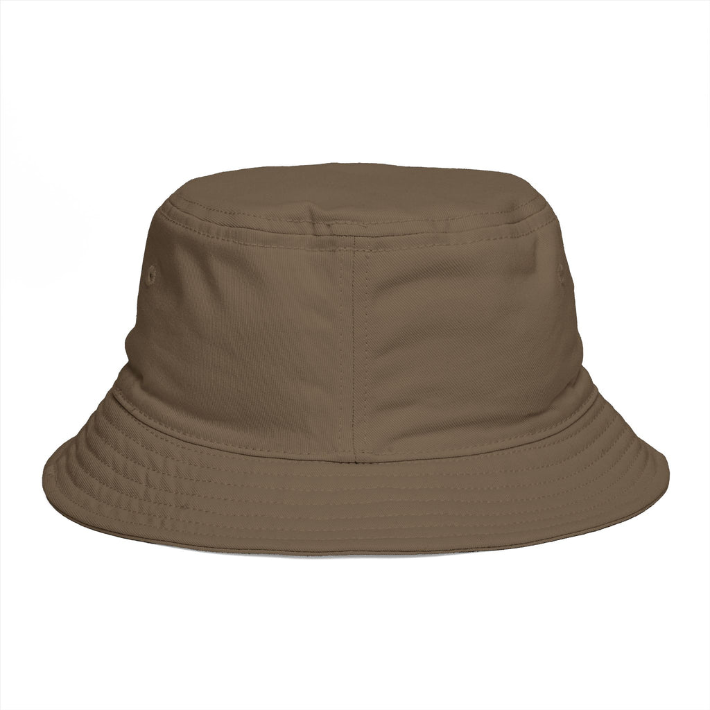 RZ Embroidered Bucket Hat — Retro Minimalist Logo Cap