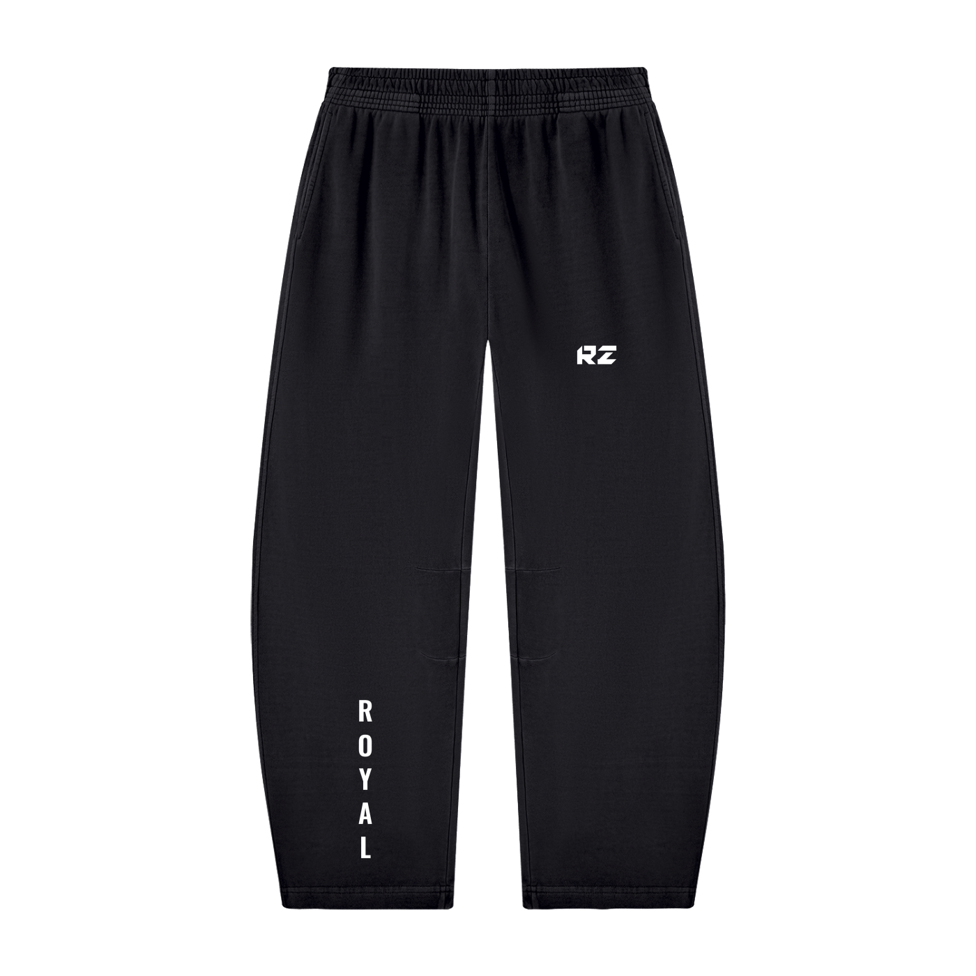 Unisex Vintage Washed Barrel Leg Sweatpants