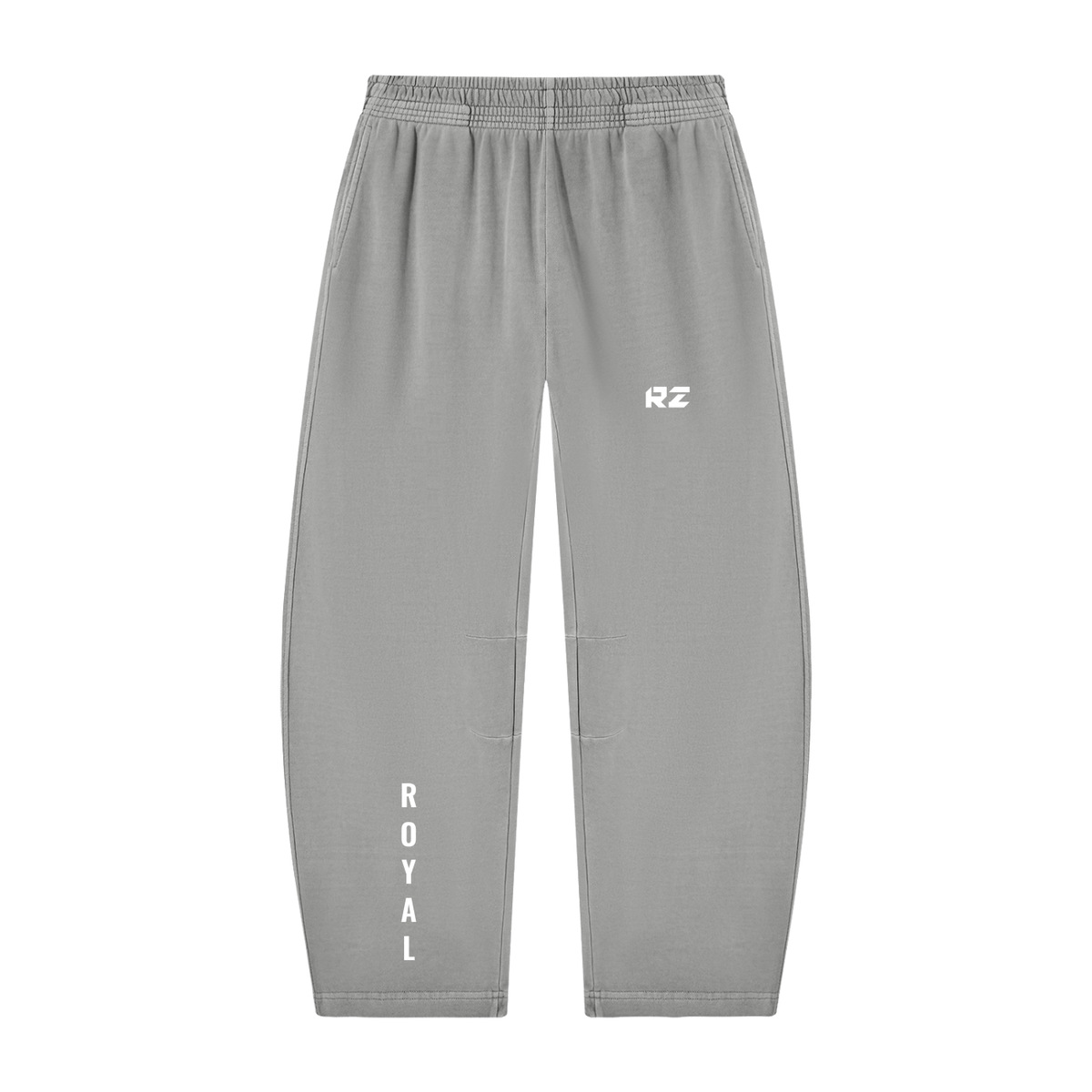 Unisex Vintage Washed Barrel Leg Sweatpants